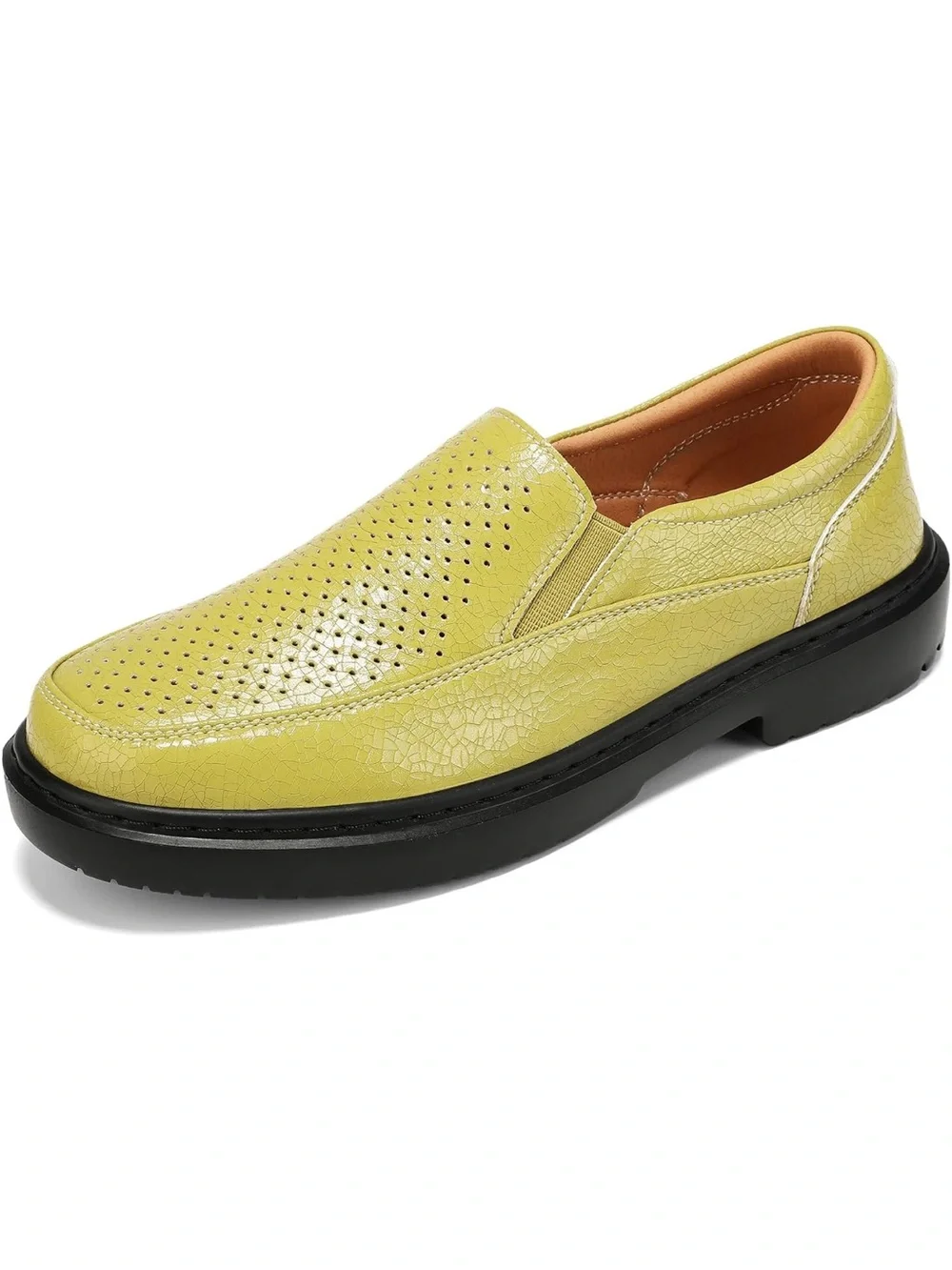 Beauseen pistachio Slip-On Casual Loafers
